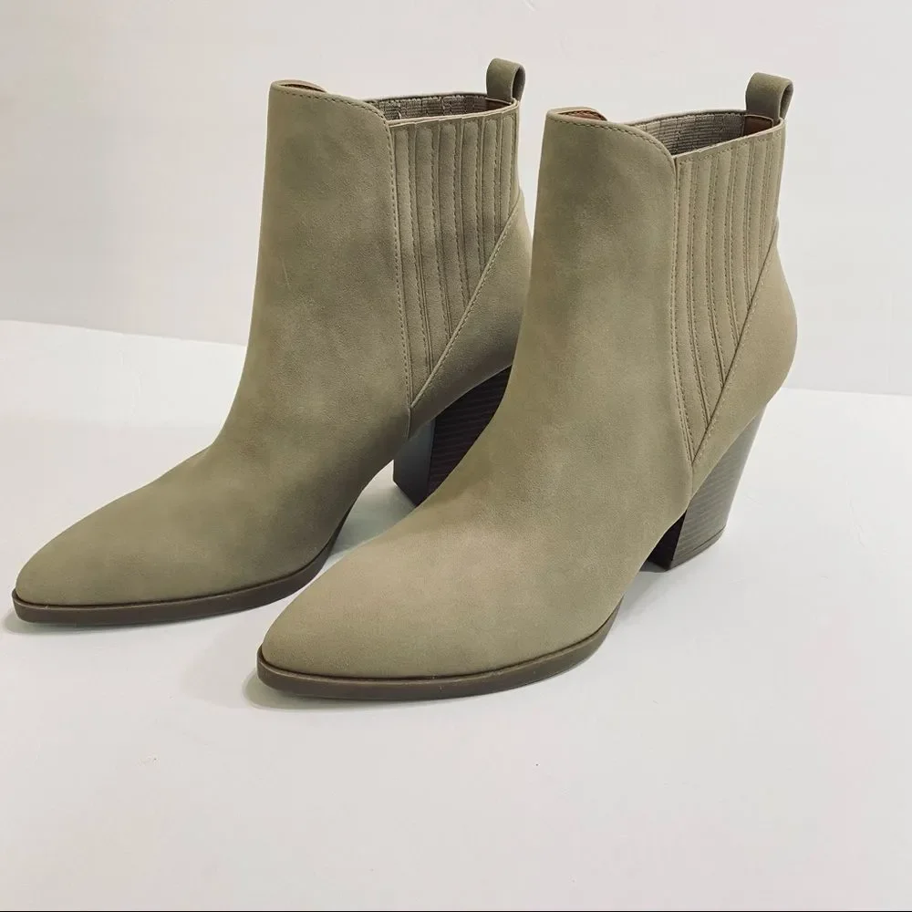 Indigo RD Iradore  womens ankle booties, Stone/Taupe /grey size 8.5 - Picture 3 of 7